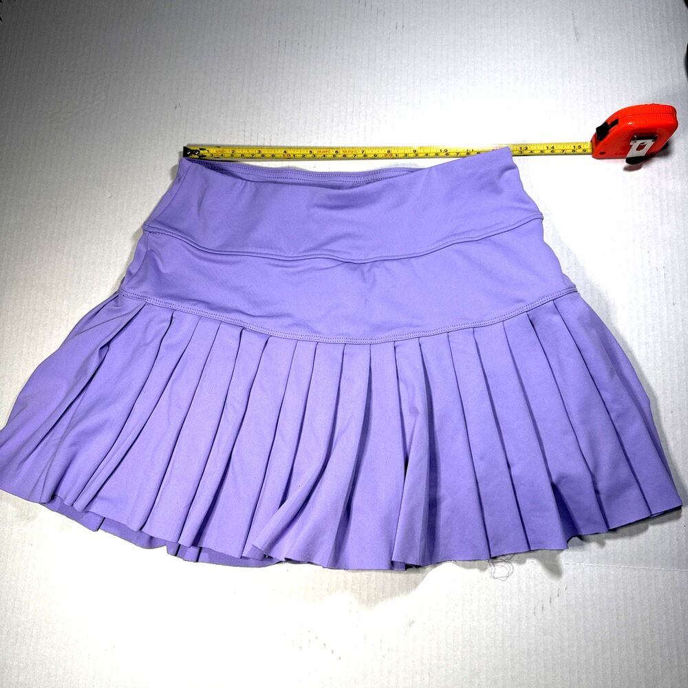 Kyodan Skort Skirt Small Petite Lavender Tennis Pickleball Golf Y2K Pleated